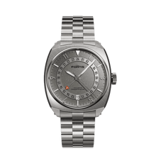 Load image into Gallery viewer, Fortis Vagabond V-40 Stormy Gray on block bracelet Pre-Order