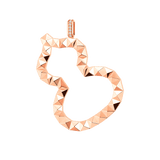 Qeelin Large Wulu 18 pendant in 18K rose gold with diamonds