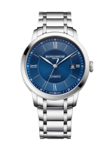 Load image into Gallery viewer, Baume &amp; Mercier Classima 10880 -40mm Automatic Blue Dial on Bracelet