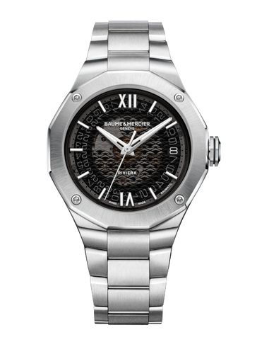 Baume & Mercier Riviera Baumatic Grey Auto 10715