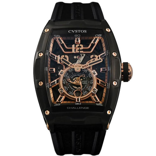 Cvstos Challenge Jetliner PS Black Titanium with 18K 5N rose gold
