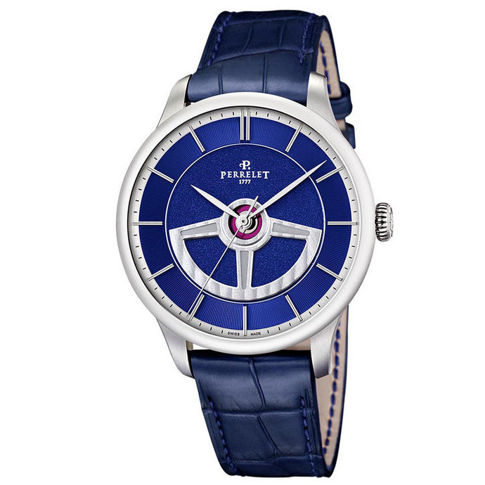 Perrelet Watch First Class Double Rotor Blue – Wamada Jewellery