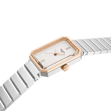 Load image into Gallery viewer, Tissot SRV White Dial Rose Gold PVD on Bracelet -30 x 21.8mm