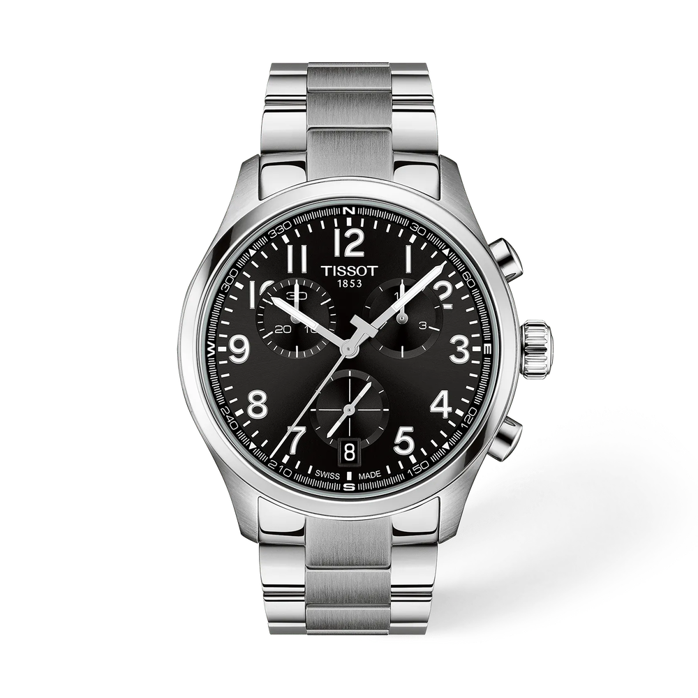 TISSOT CHRONO L 42mm BLACK ON BRACELET