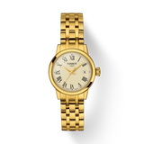 TISSOT CLASSIC DREAM 28MM YG PVD QUARTZ IVORY DIAL