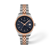 TISSOT BALLADE BLUE DIAL QUARTZ 34mm 2 TONES RG