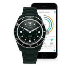 Load image into Gallery viewer, Alpina Smartwatch HSW, Quartz Smart Watch in Blue on Rubber