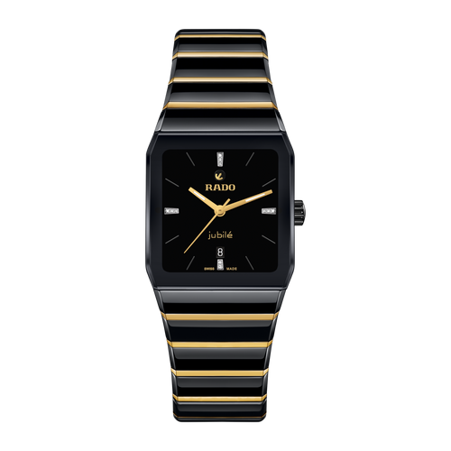 Rado Anatom Automatic Black High-Tech Ceramic, Stainless steel / PVD 27.5mm Diamond
