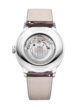 Load image into Gallery viewer, Baume &amp; Mercier Classima 10853 -40mm Automatic Silver Dial on brown leather