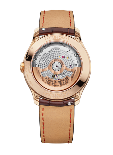 Baume & Mercier Clifton Blue 10802 -18K Rose Gold