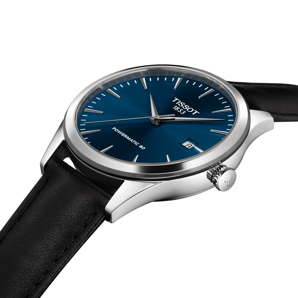 Tissot Classic Dream 40mm Automatic Blue on leather