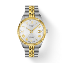 Load image into Gallery viewer, TISSOT BALLADE 39mm SILVER 2 TONE YG AUTOMATIC COSC