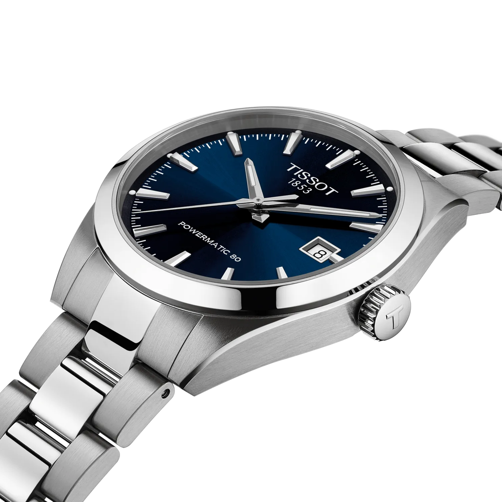 TISSOT GENTLEMAN POWERMATIC 80 BLUE -38mm
