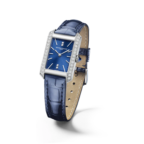Baume & Mercier Hampton quartz diamond bezel 10709