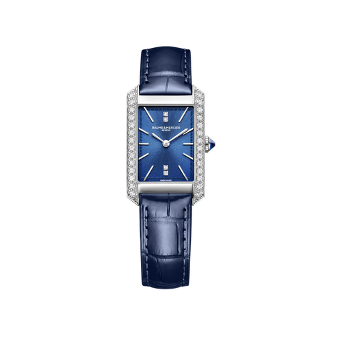 Baume & Mercier Hampton quartz diamond bezel 10709