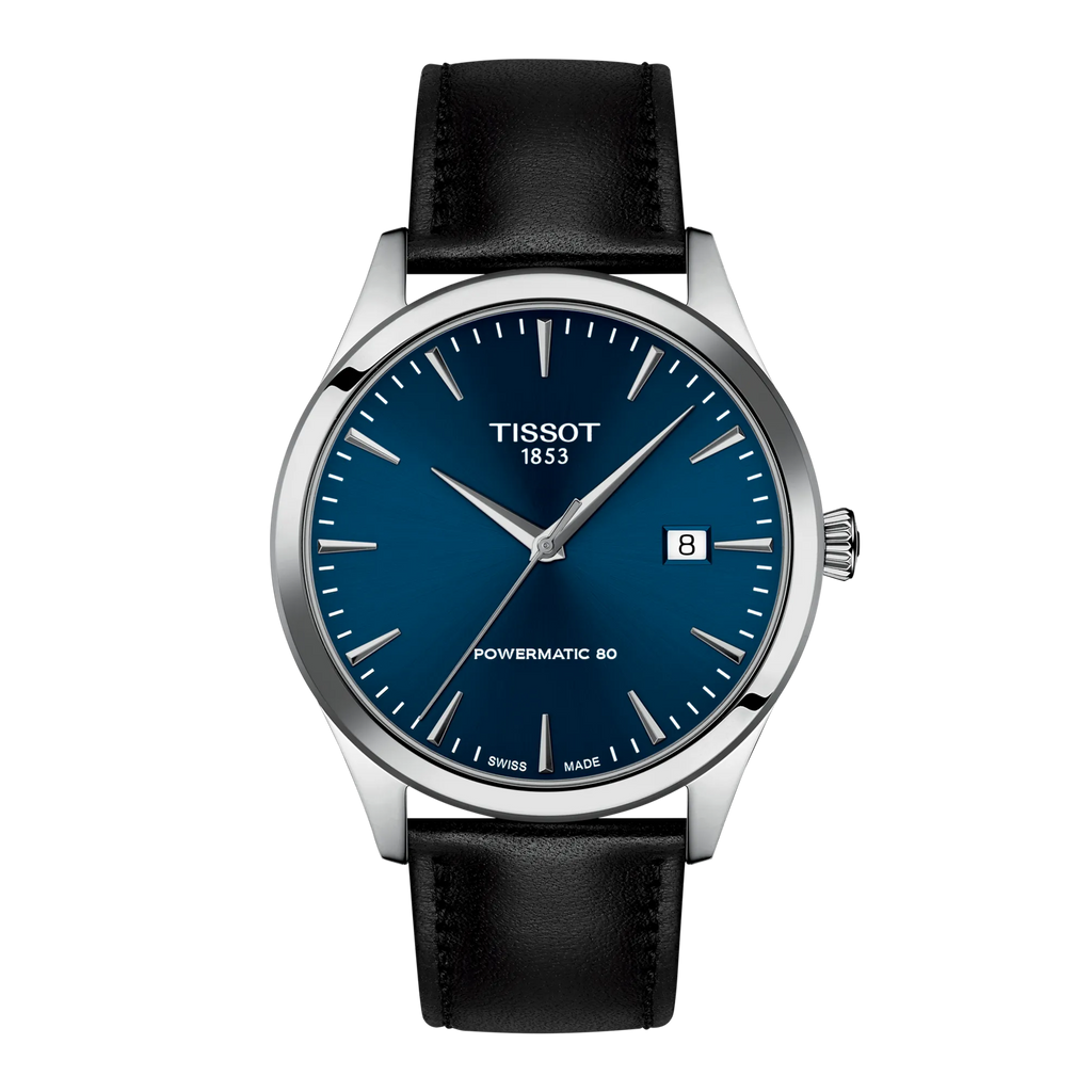 Tissot Classic Dream 40mm Automatic Blue on leather