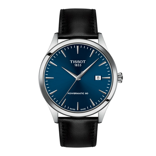Tissot Classic Dream 40mm Automatic Blue on leather