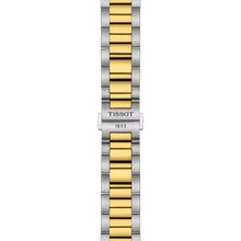 Load image into Gallery viewer, TISSOT PR 100 CHRONOGRAPH 2 Tones YG PVD QUARTZ 40MM Silver Dial