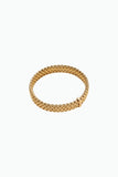 Fope Panorama Yellow Gold Bracelet with a White Diamond