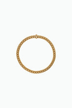 Load image into Gallery viewer, Fope Vendome Yellow Gold Bracelet with a White Diamond Medium