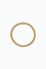 Load image into Gallery viewer, Fope Vendome Yellow Gold Bracelet with a White Diamond Small