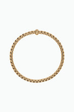 Load image into Gallery viewer, Fope Eka Yellow Gold Bracelet with a white diamond small