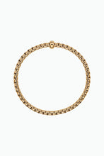 Load image into Gallery viewer, Fope Eka Yellow Gold Bracelet with a white diamond extra small
