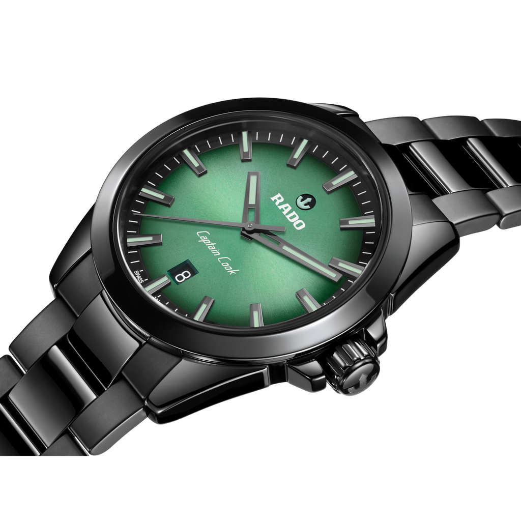 Rado Captain Cook Discover Automatic Green 40.7 mm High-Tech Ceramic