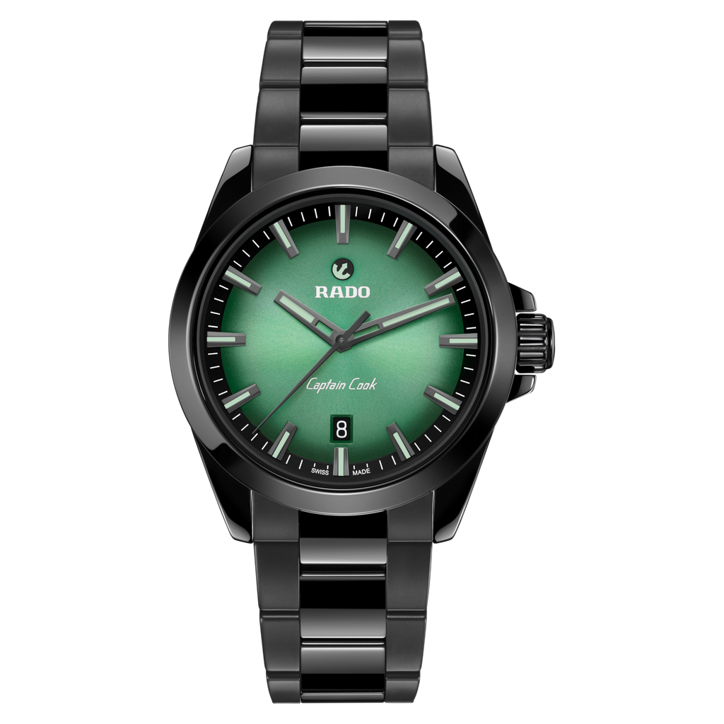 Rado Captain Cook Discover Automatic Green 40.7 mm High-Tech Ceramic