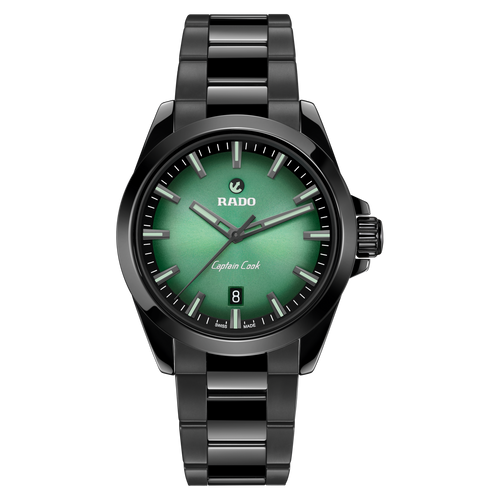 Rado Captain Cook Discover Automatic Green 40.7 mm High-Tech Ceramic