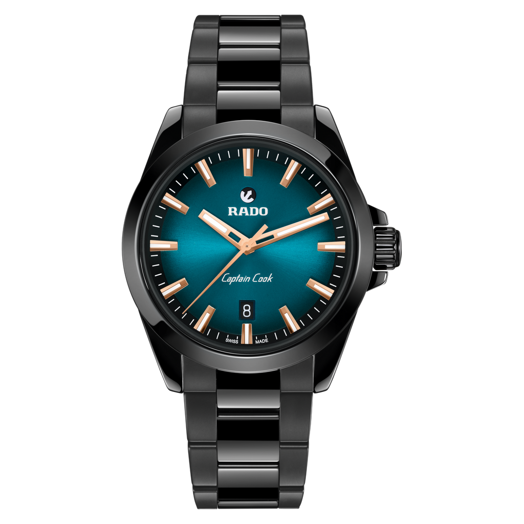 Rado Captain Cook Discover Automatic Blue 40.7 mm High-Tech Ceramic