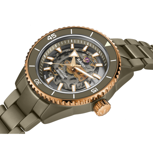 Rado Captain Cook High-Tech Ceramic Skeleton