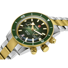 Load image into Gallery viewer, Rado Captain Cook Automatic Chronograph Green 2 Tones