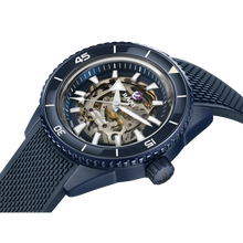 Load image into Gallery viewer, Rado Captain Cook High-Tech Blue Ceramic Skeleton on Rubber