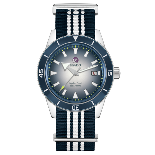Rado Captain Cook Automatic Blue with extra straps
