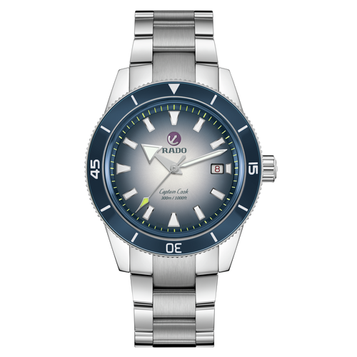 Rado Captain Cook Automatic Blue with extra straps
