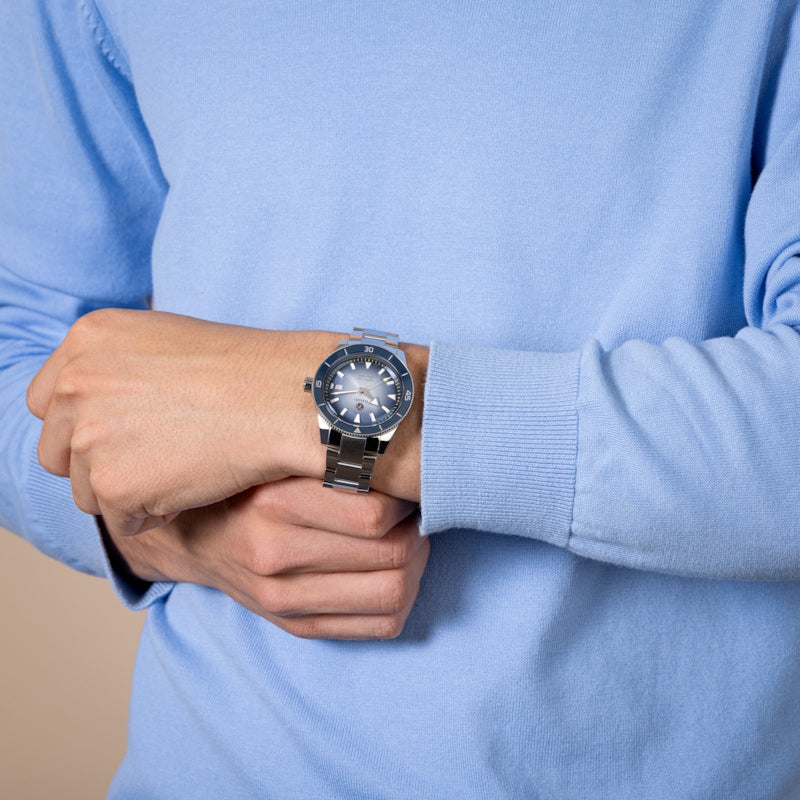 Rado Captain Cook Automatic Blue with extra straps