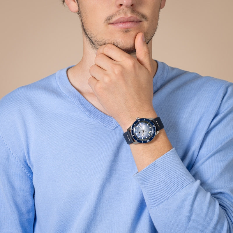 Rado Captain Cook Automatic Blue with extra straps