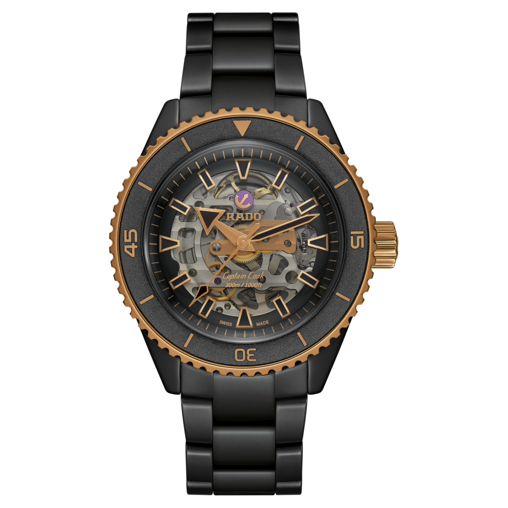 Rado Captain Cook High-Tech Ceramic Skeleton