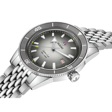 Load image into Gallery viewer, Rado Captain Cook X Tennis Limited Edition Grey 39mm on Bracelet -extra nato straps