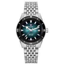 Load image into Gallery viewer, Rado Captain Cook Automatic turquoise 39mm on Bracelet