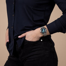 Load image into Gallery viewer, Rado Captain Cook Automatic turquoise 39mm on Bracelet
