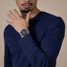 Load image into Gallery viewer, Rado Captain Cook Automatic turquoise 39mm on Bracelet