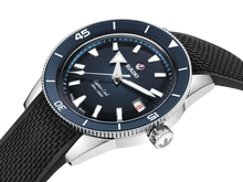 Load image into Gallery viewer, Rado Captain Cook Automatic Blue 39mm on Rubber Strap