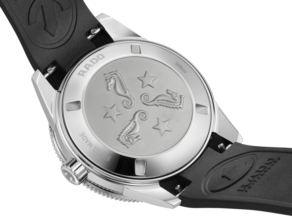 Rado Captain Cook Automatic Blue 39mm on Rubber Strap