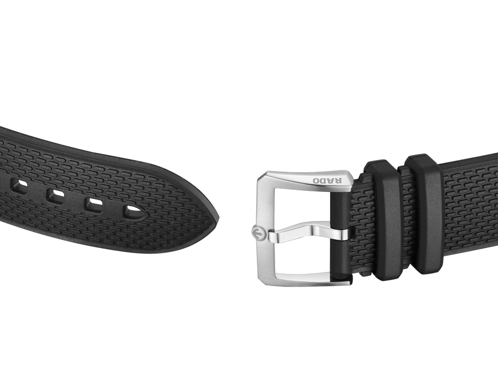 Rado Captain Cook Automatic Blue 39mm on Rubber Strap