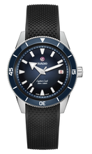 Load image into Gallery viewer, Rado Captain Cook Automatic Blue 39mm on Rubber Strap