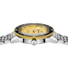 Load image into Gallery viewer, Rado Captain Cook Automatic Gold Dial 39mm on Bracelet with 1 complimentary rubber strap