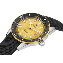 Load image into Gallery viewer, Rado Captain Cook Automatic Gold Dial 39mm on Bracelet with 1 complimentary rubber strap