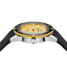 Load image into Gallery viewer, Rado Captain Cook Automatic Gold Dial 39mm on Bracelet with 1 complimentary rubber strap